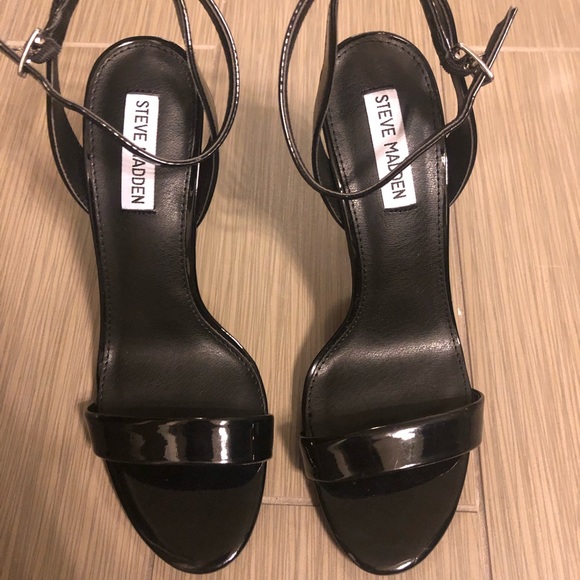 Steve Madden Black Sandals - Picture 3 of 8